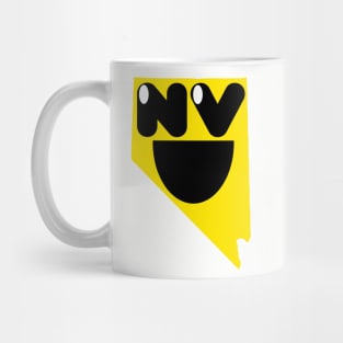 Nevada States of Happynes- Nevada Smiling Face Mug